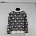 Miu Miu Women's Striped Logo Knit Sweater  Featuring Bold Miu Miu Intarsia Pattern and Comfortable Crew Neckline #B56313