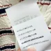 Miu Miu Women's Striped Logo Knit Sweater  Featuring Bold Miu Miu Intarsia Pattern and Comfortable Crew Neckline #B56314
