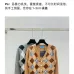 Prada Women's Argyle Cropped Cardigan with V-Neck and Button Front #B54520