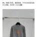 Prada Women's Knitted Sweater  Classic Grey Style with Orange Logo Embroidery for Luxury Fashion Fans #B56260