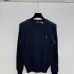 Ralph L Women's Classic Cable-Knit Crewneck Sweater with Embroidered Pony Logo #B54516