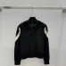 Valentino Women's Knitted Sweater Bold Black   White Chevron V   Neck Design for Luxury Fashion Enthusiasts #B56259