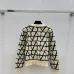 Valentino Women's V Neck Cardigan Sweaters Iconic V Logo Pattern in Dual Colors for Luxury Fashion Enthusiasts #B57735