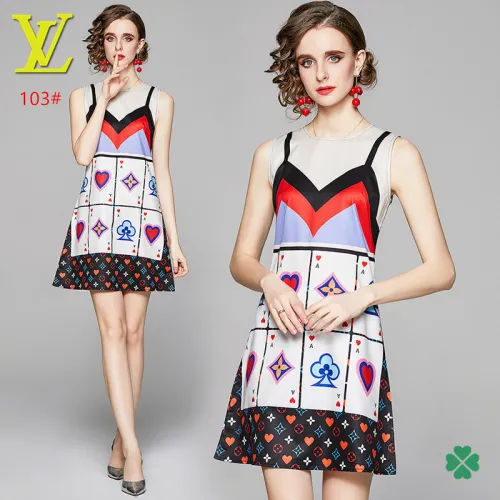 2021 Louis vuitton printed dress #99905719