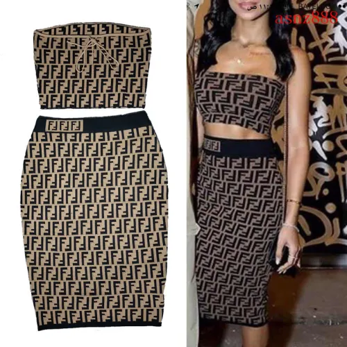 Fendi tube top skirt suit #9999927168