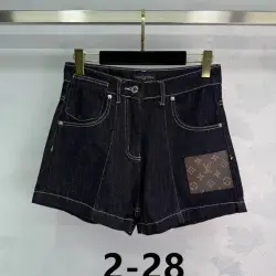Louis Vuitton Denim short for Women #B51052