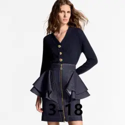 Louis Vuitton Denim skirt #B51051