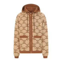 Celine Women's Hooded Jacket #B57266 Celine Women's Hooded Jacket #B57266