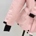 Moncel Latest classic celac cut waist ski suit Fox big fur collar #B54806