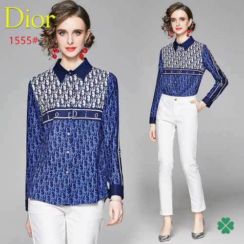 Dior New printed shirt for women #99905730