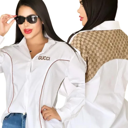Gucci Long Sleeve Shirts for Women sale #B52590