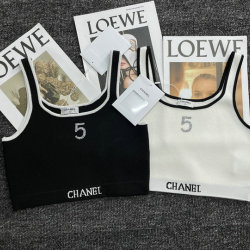 Chanel short-sleeved vest for Women's #B33544