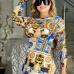 2021 Brand Versace printed dress #99915749