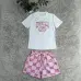 2025 Special Price Gucci Style Logo T-Shirt & Monogram Shorts Set - Designer Women's Summer Outfit #B54105