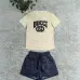 2025 Special Price Gucci Style Logo T-Shirt & Monogram Shorts Set - Designer Women's Summer Outfit #B54105