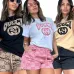 2025 Special Price Gucci Style Logo T-Shirt & Monogram Shorts Set - Designer Women's Summer Outfit #B54105
