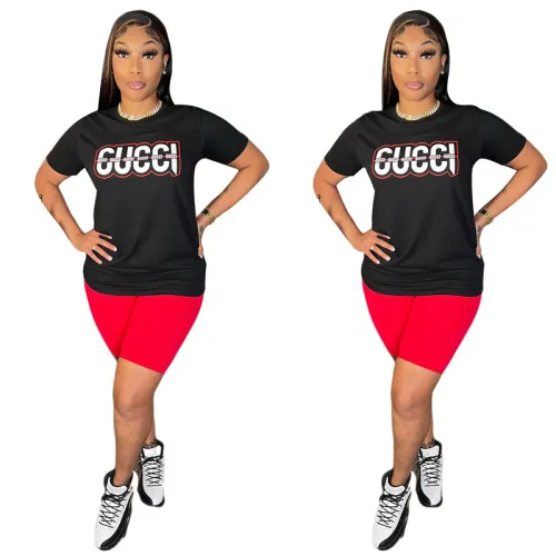 Gucci 2023 new Fashion Short Tracksuits for Women #999932798
