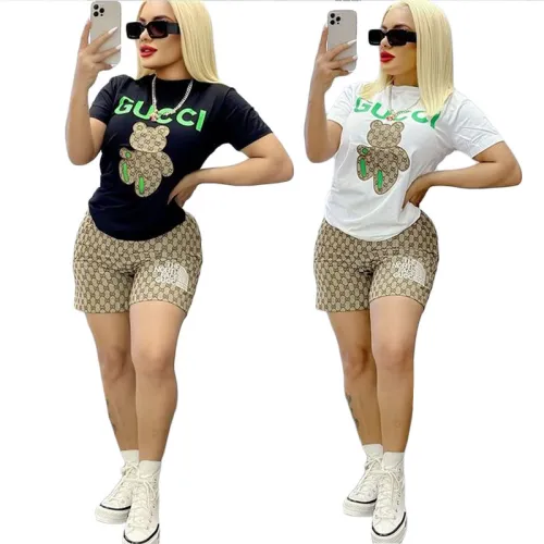 Gucci 2023 new Fashion Short Tracksuits for Women #999932799