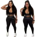 Sale ALO Yoga Inspired Contour Trim Tank Top & High-Waisted Leggings Set - Women's Sculpting Activewear Ensemble for Fitness   Style  #B54109