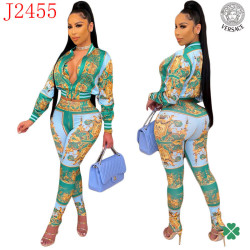 Versace new 2021 tracksuit for women #99908847
