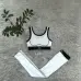 new fashion alo yoga sports vest pants running fitness waist-tightening women's clothing two-piece set #B50918