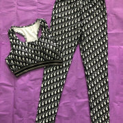 Dior Yoga Tie Dye High Waist Skinny Gym Leggings #99915645
