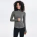 2021 autumn and winter models nylon stretch zipper running long-sleeved yoga sports jacket women #99910210