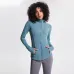 2021 autumn and winter models nylon stretch zipper running long-sleeved yoga sports jacket women #99910210