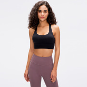 2021 spring and summer classic cross beauty back yoga bra shockproof sports underwear women #99910186